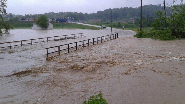 Poplavljen je most u Ormanici i put za naselje Gornji Hrgovi